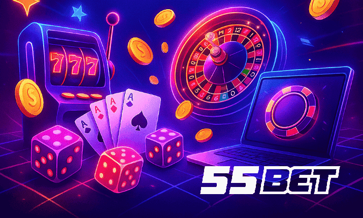 Cassino 55BET, Seguro, Promoções